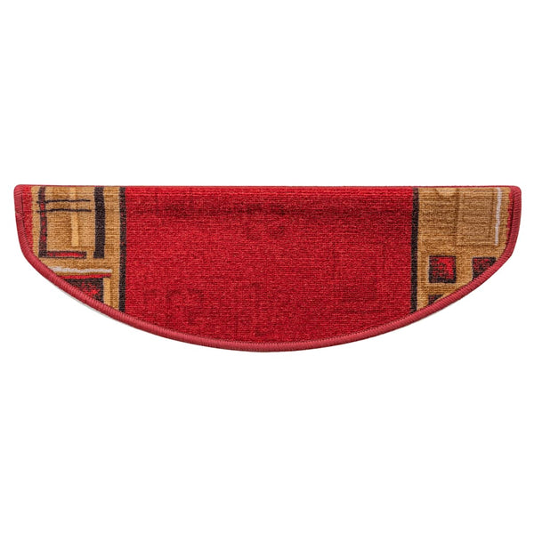 Stufenmatten Selbstklebend 5 Stk. 65x21x4 cm Rot