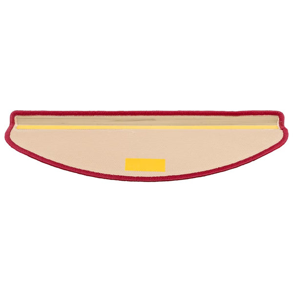 Stufenmatten Selbstklebend 10 Stk. 65x21x4 cm Rot