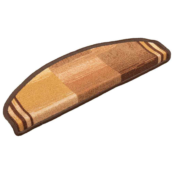 Stufenmatten Selbstklebend 5 Stk. 65x21x4 cm Braun