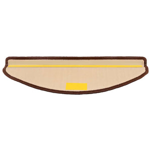 Stufenmatten Selbstklebend 10 Stk. 65x21x4 cm Braun