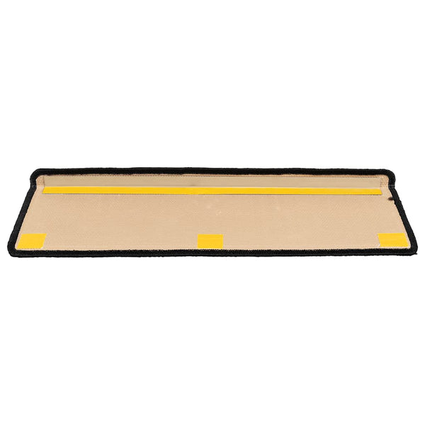 Stufenmatten Selbstklebend 10 Stk 65x21x4 cm Schwarz Grau