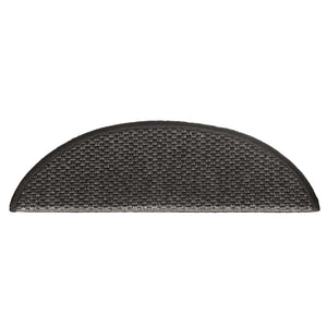 Sisal Treppenmatten Selbstklebend Anthrazit 15 Stk.