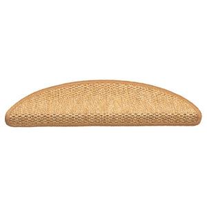 Selbstklebende Treppenmatten im Sisal-Look, 15er Set