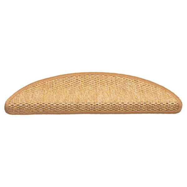 Selbstklebende Treppenmatten im Sisal-Look, 15er Set