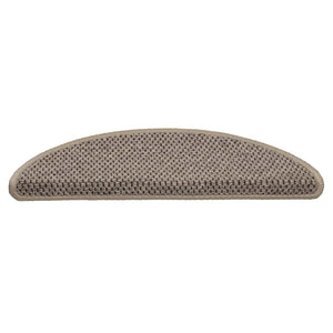 Selbstklebende Treppenmatten Sisal Dunkelbeige 15 Stk.