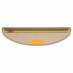 Selbstklebende Treppenmatten Sisal Dunkelbeige 15 Stk.