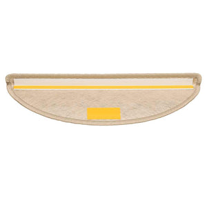 Sisal Treppenmatten Selbstklebend Sand 15er Set