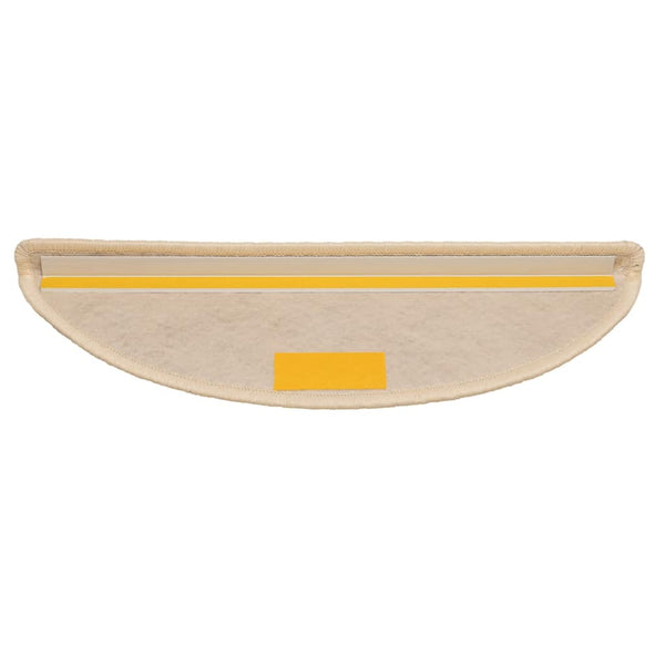 Selbstklebende Treppenmatten Sisal Optik Berber, 15er Set