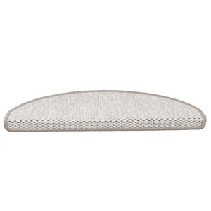 Selbstklebende Treppenmatten Sisal-Optik, 15er-Set