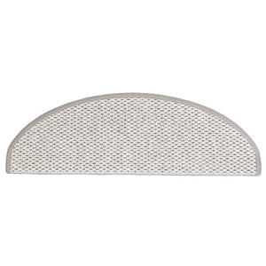 Selbstklebende Treppenmatten Sisal-Optik, 15er-Set