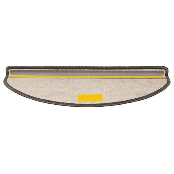 Selbstklebende Treppenmatten Sisal Grau-Beige 15 Stk.