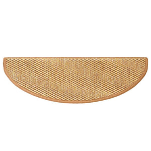 Selbstklebende Treppenmatten Sisal-Optik, 15er Set