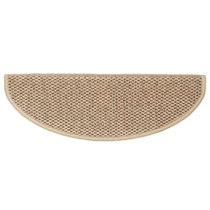 Sisal Treppenmatten Selbstklebend Sand 15 Stk.