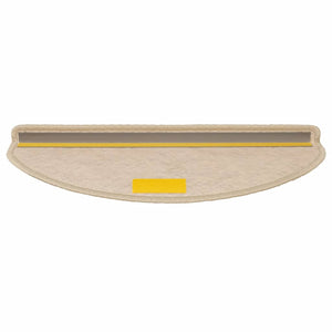 Sisal Treppenmatten Selbstklebend Sand 15 Stk.