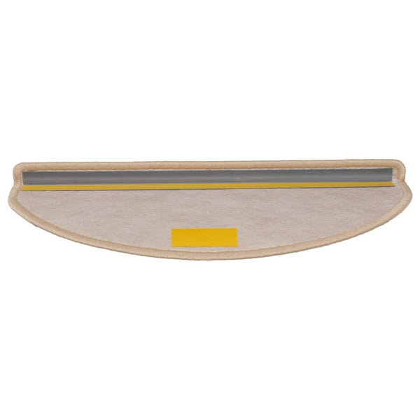 Sisal Treppenmatten Selbstklebend Hellbeige 15er Set