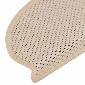 Sisal Treppenmatten Selbstklebend 15er Set Berber