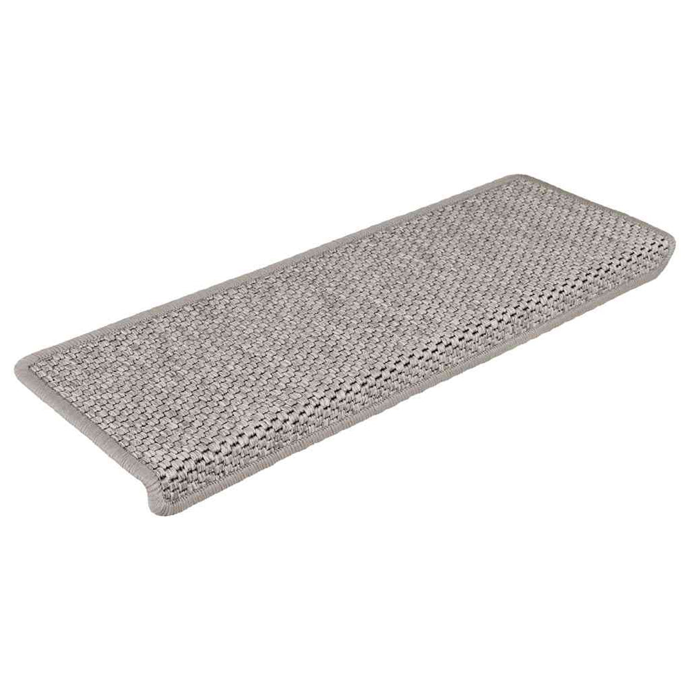 Treppenmatten Selbstklebend Sisal Optik, 15er Set