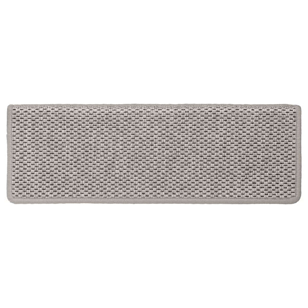 Treppenmatten Selbstklebend Sisal Optik, 15er Set
