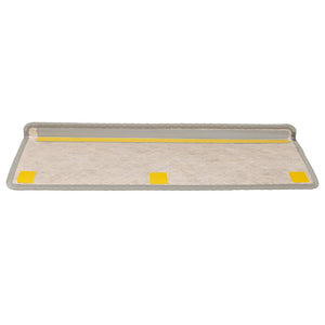 Treppenmatten Selbstklebend Sisal Optik, 15er Set