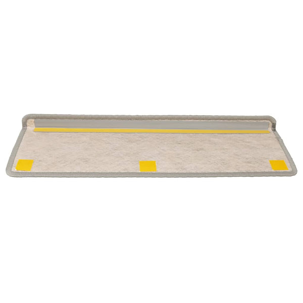 Treppenmatten Selbstklebend Sisal Optik, 15er Set
