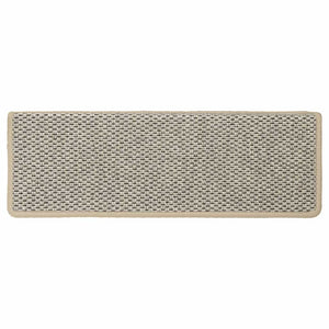 Sisal Treppenmatten Selbstklebend Hellgrün 15er Set