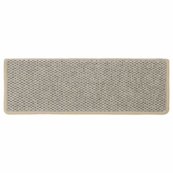 Sisal Treppenmatten Selbstklebend Hellgrün 15er Set