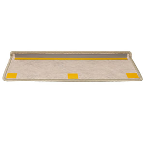 Sisal Treppenmatten Selbstklebend Hellgrün 15er Set
