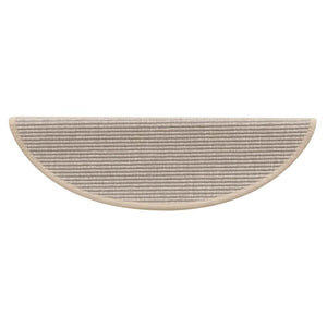 Stufenmatten Silber Halbrund 56x17cm 15er Set