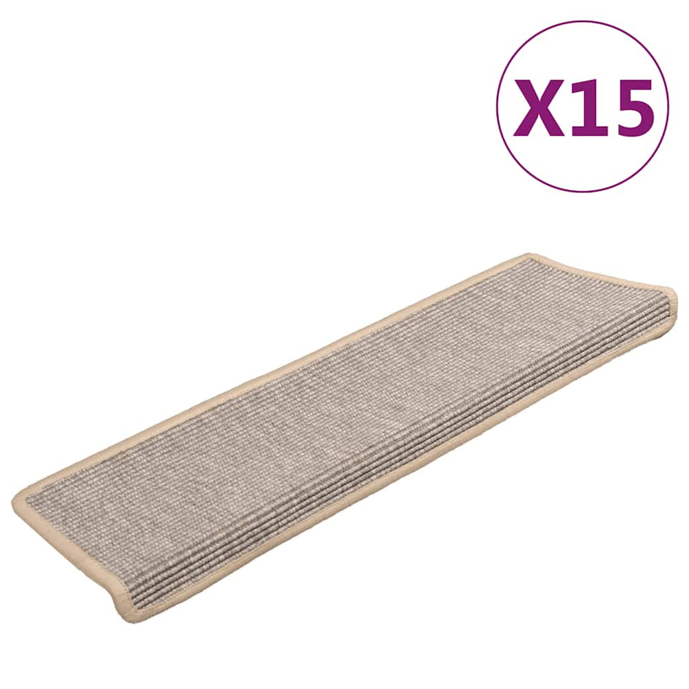 Stufenmatten Silber 15er Set 65x21cm