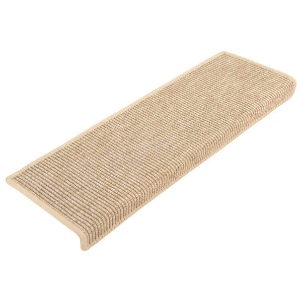 Stufenmatten Hellbeige 15er Set 65x21cm