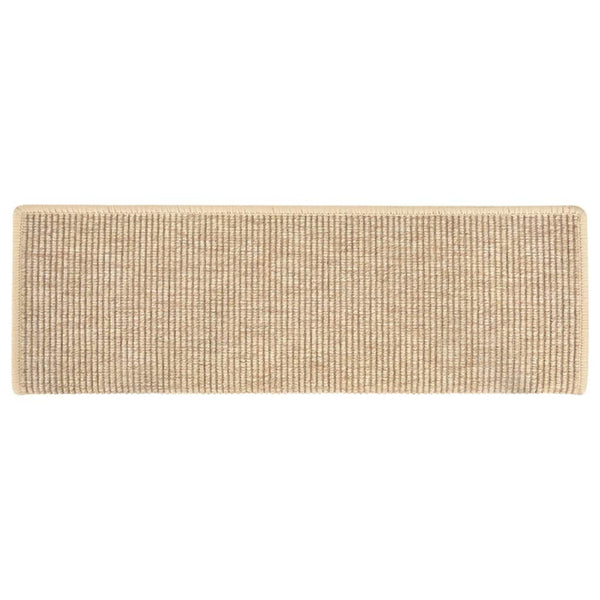 Stufenmatten Hellbeige 15er Set 65x21cm