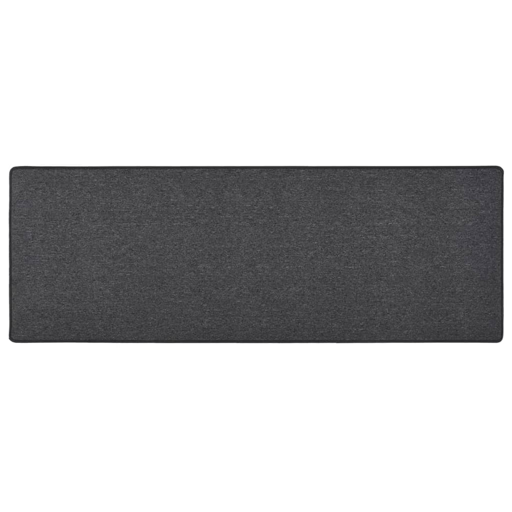 Anthrazit Teppichläufer 50x150 cm