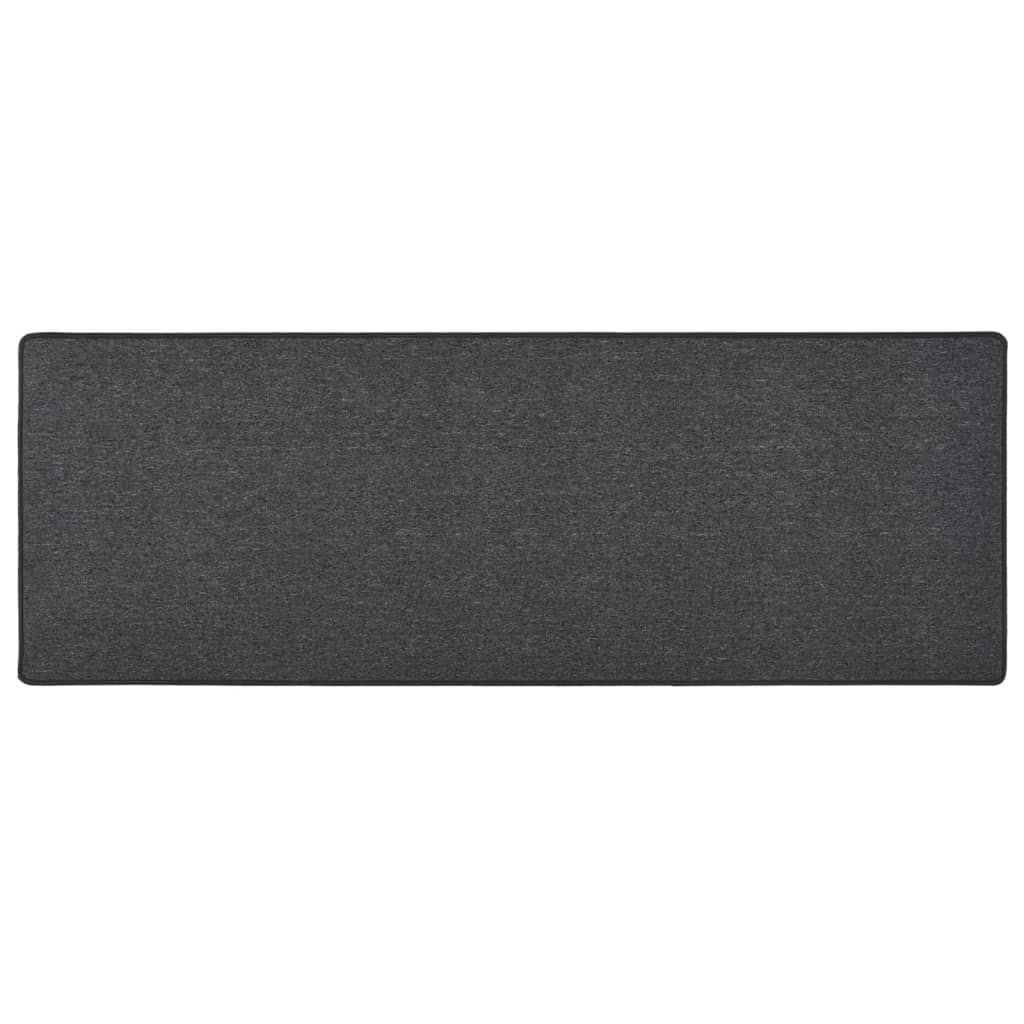 Anthrazit Teppichläufer 50x150 cm