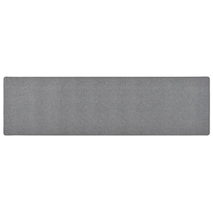 Dunkelgrauer Teppichläufer 50x200 cm