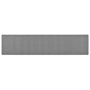 Dunkelgrauer Teppichläufer 50x250 cm
