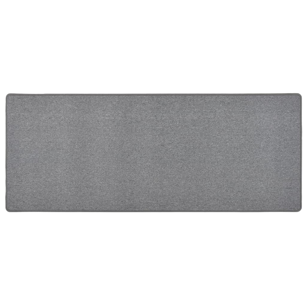 vidaXL Tapis de couloir gris foncé 80x200 cm