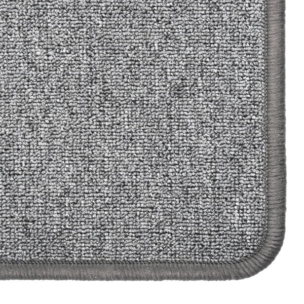 vidaXL Tapis de couloir gris foncé 80x200 cm