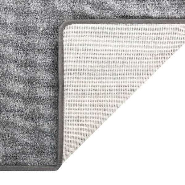 vidaXL Tapis de couloir gris foncé 80x200 cm