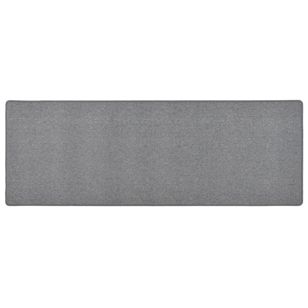 Dunkelgrauer Teppichläufer 80x250 cm