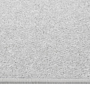 Teppichläufer Hellgrau 50x100 cm