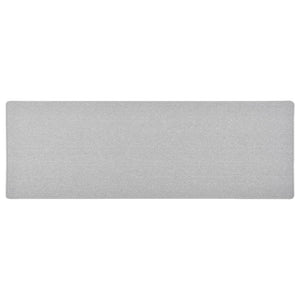 vidaXL Tapis de couloir Gris clair 50x150 cm
