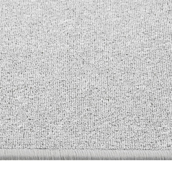 Hellgrauer Teppichläufer 80x300 cm