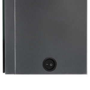LED Spiegelschrank Grau 50x60 cm