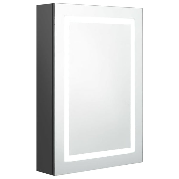 LED Spiegelschrank Grau 50x70 cm