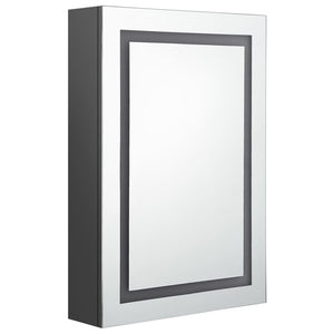 LED Spiegelschrank Grau 50x70 cm