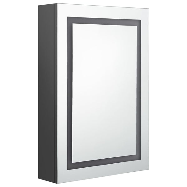 LED Spiegelschrank Grau 50x70 cm