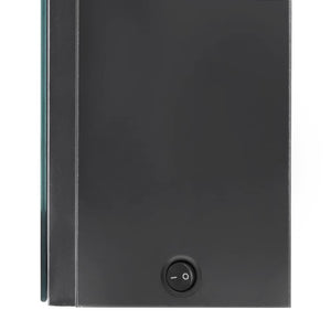 LED Spiegelschrank Grau 50x70 cm