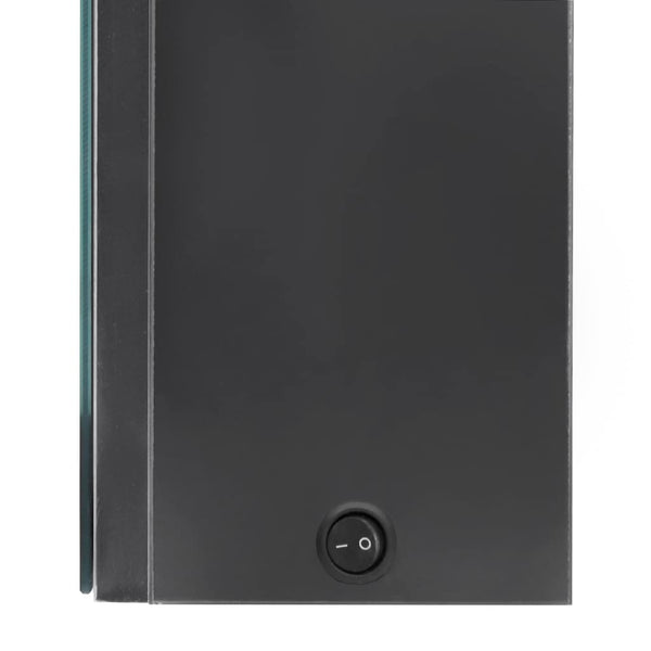 LED Spiegelschrank Grau 50x70 cm
