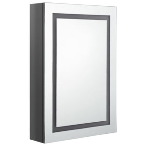 LED Spiegelschrank Grau 50x70 cm