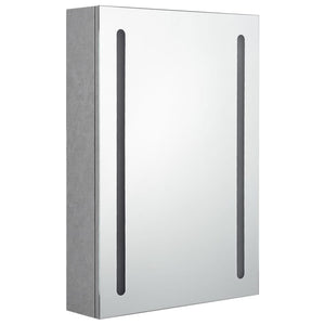 LED Spiegelschrank Betongrau 50x70 cm